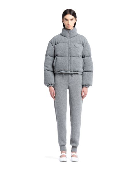 prada changing puffer jacket|prada cashmere puffer jacket.